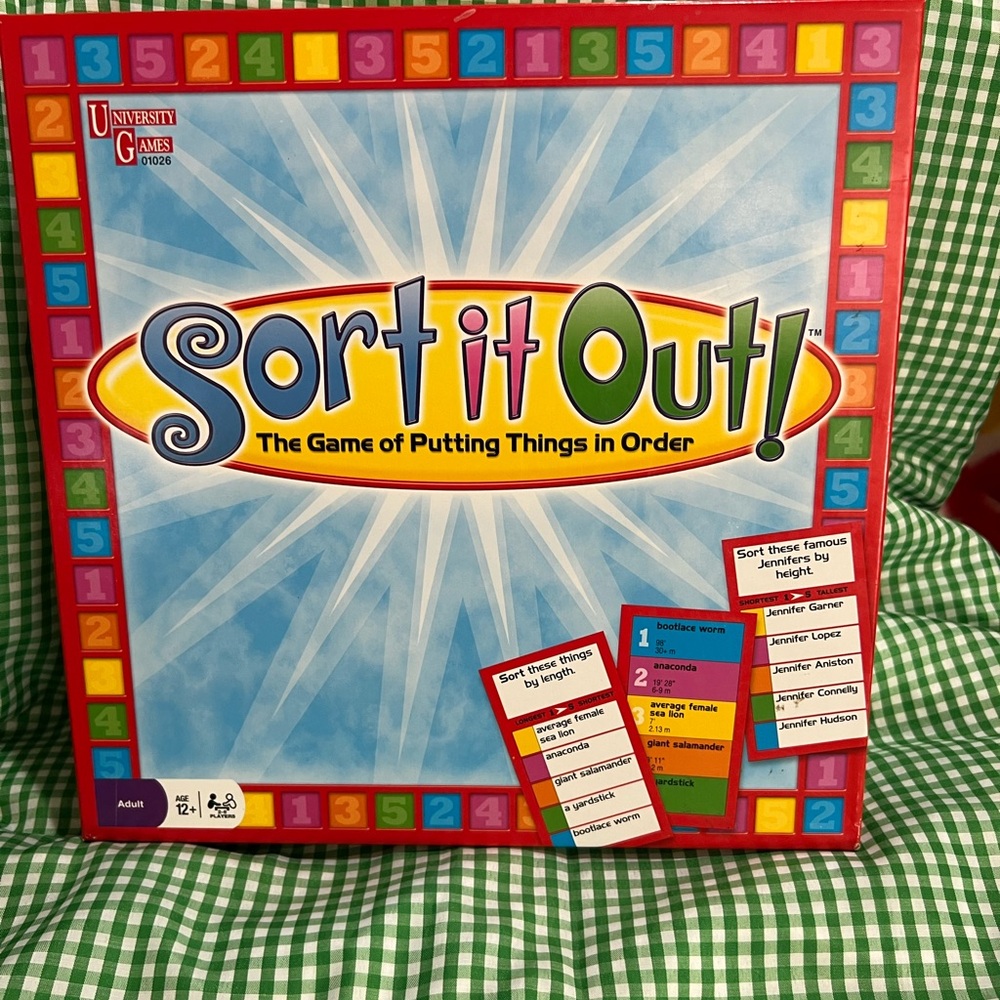 Sort It Out! Board Game